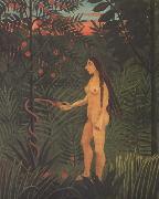 Henri Rousseau Eve oil painting artist